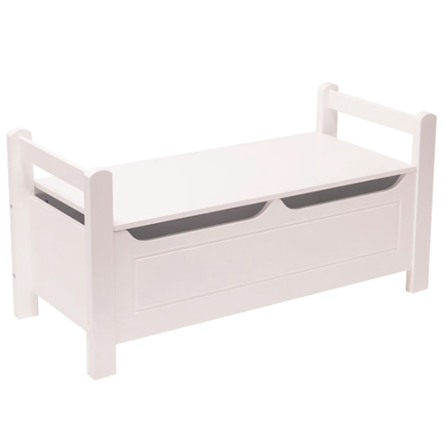 Children Bedroom Furniture Single Wood Doll House White Bed for Girls and Boys